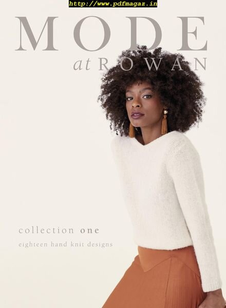 Rowan Magazine – Mode at Rowan Collection One – August 2019 Cover