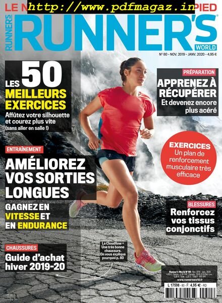 Runner’s World France – 01 janvier 2020 Cover