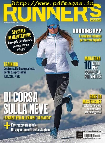 Runner’s World Italia – Gennaio 2020 Cover