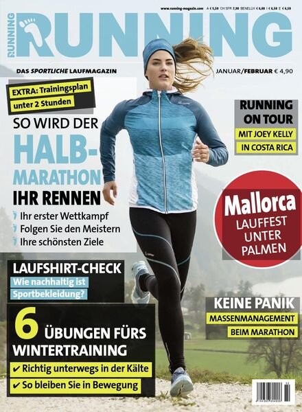 Running Germany – Januar-Februar 2020 Cover