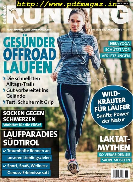 Running Germany – September-Oktober 2019 Cover