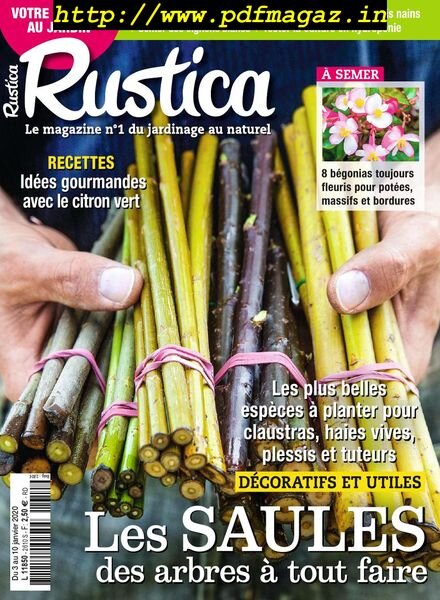 Rustica – 03 janvier 2020 Cover