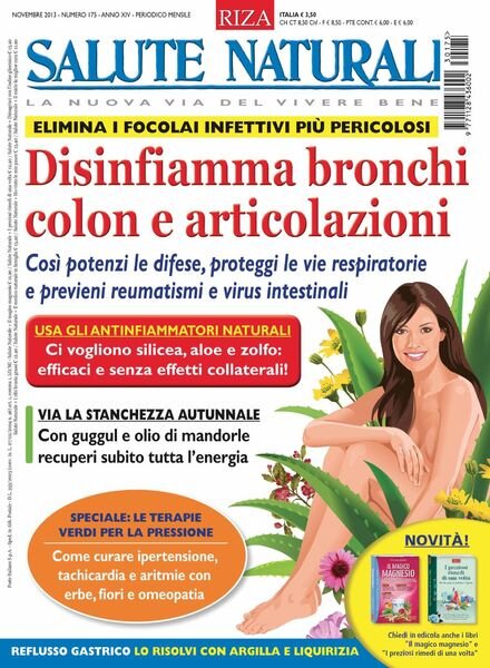 Salute Naturale – Novembre 2013 Cover