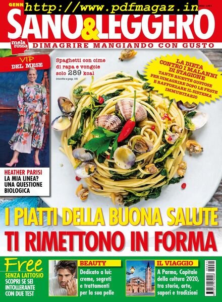 Sano & Leggero – gennaio 2020 Cover