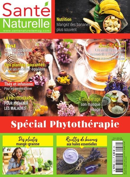 Sante Naturelle – Hors-Serie – janvier 2020 Cover