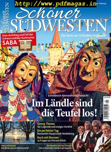 SchOner Sudwesten – Januar 2020 Cover