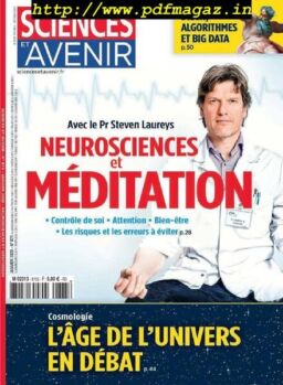 Sciences et Avenir – janvier 2020