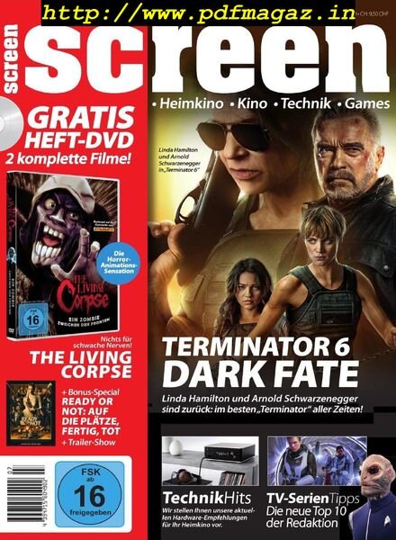 Screen Germany – November 2019 Cover