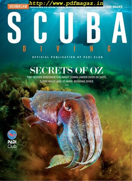 Scuba Diving – January 2020 Cover