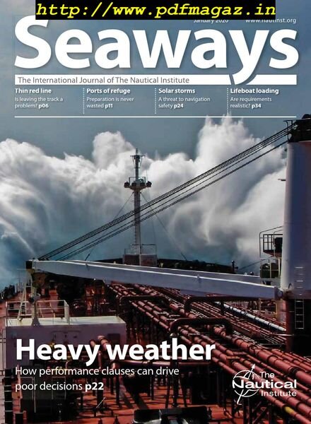 Seaways – January 2020 Cover