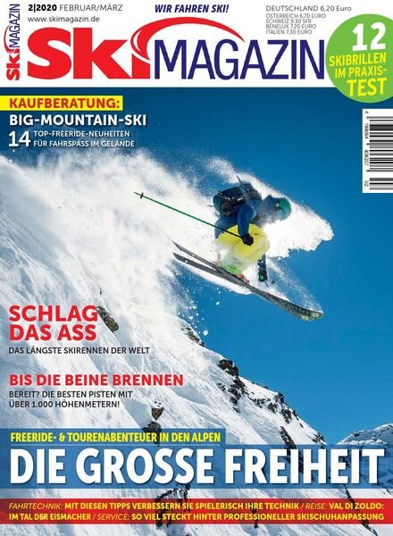 Skimagazin – Februar-Marz 2020 Cover