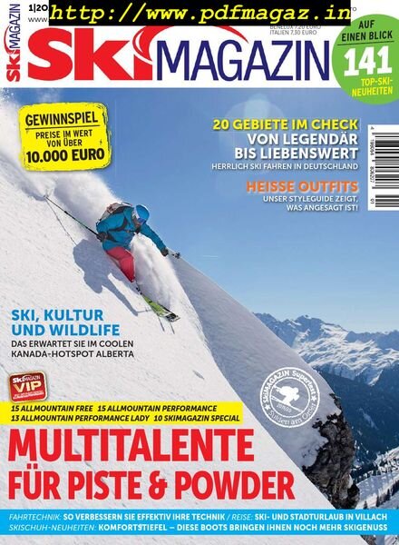 Skimagazin – Januar 2020 Cover