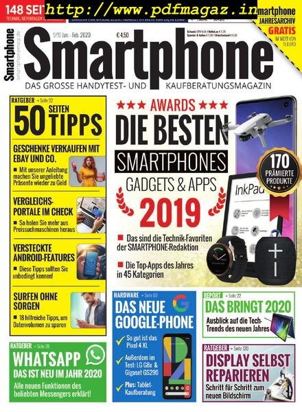 Smartphone Magazin – Dezember 2019 Cover