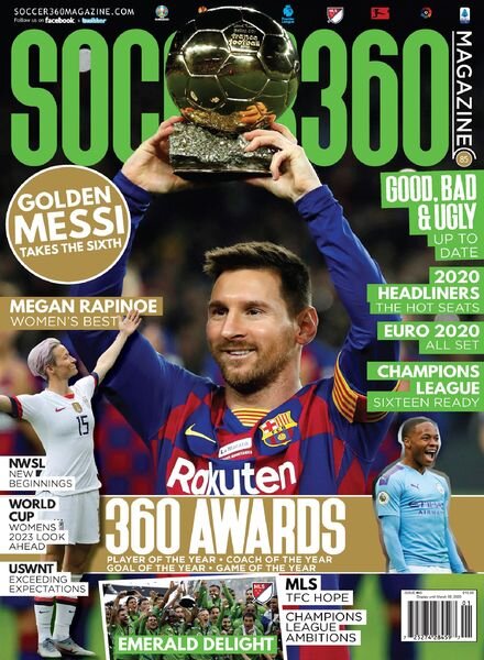 Soccer 360 Magazine – January-February 2020 Cover