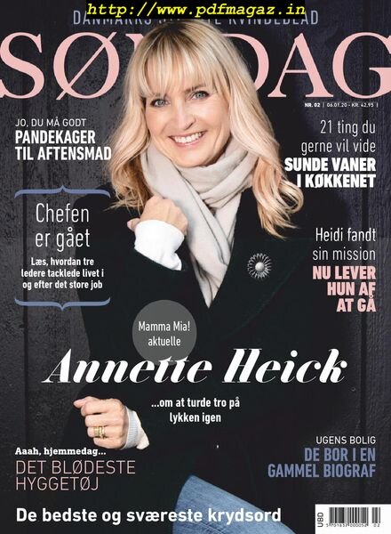 Sondag – 06 januar 2020 Cover