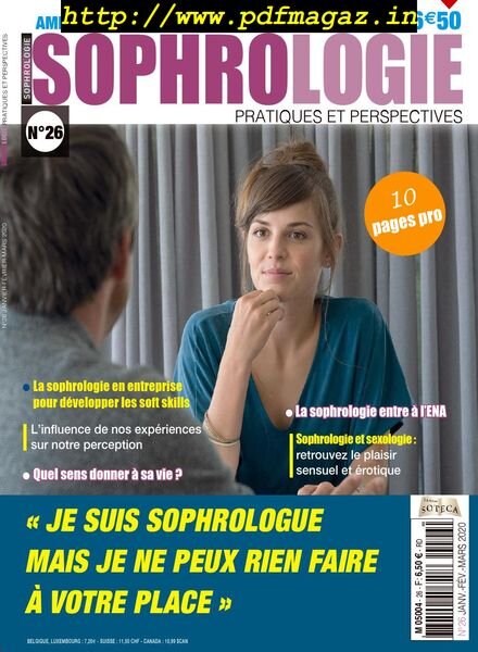 Sophrologie – janvier 2020 Cover