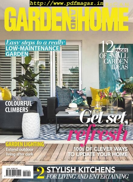 South African Garden and Home – February 2020 Cover