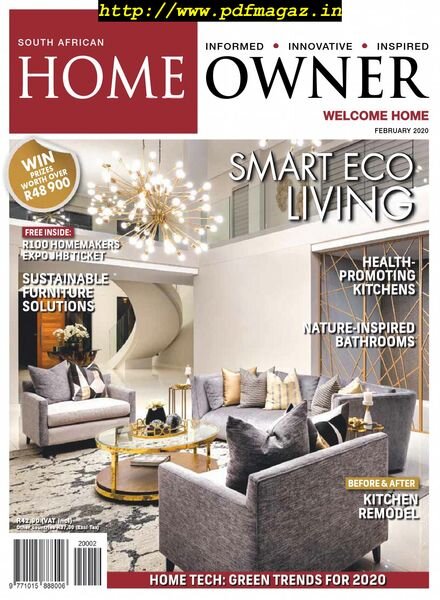 South African Home Owner – February 2020 Cover