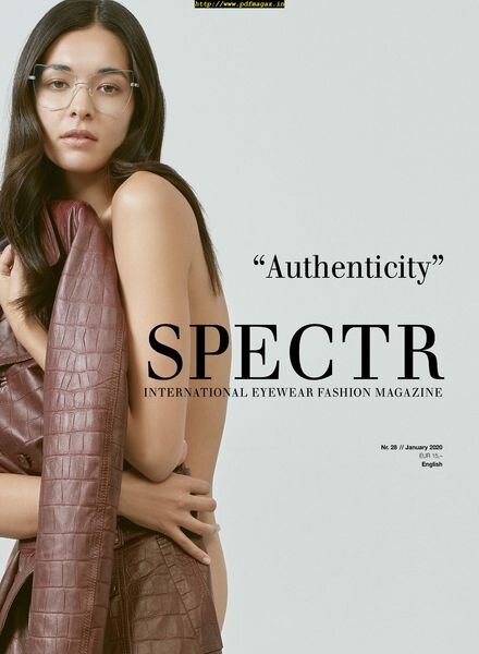 SPECTR Magazine English Edition – January 2020 Cover