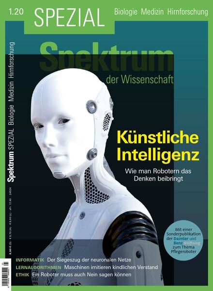 Spektrum der Wissenschaft Spezial – Biologie Medizin Hirnforschung – Nr.1 2020 Cover