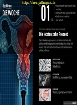 Spektrum Die Woche – 03 Januar 2020