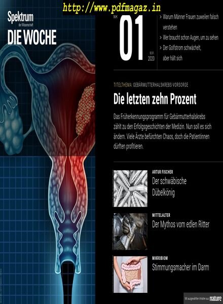 Spektrum Die Woche – 03 Januar 2020 Cover