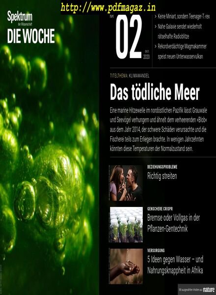 Spektrum Die Woche – 10 Januar 2020 Cover