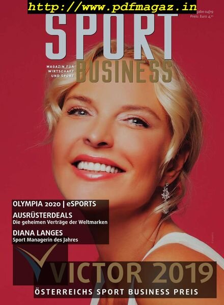 Sport Business – Nr.4, 2019 Cover