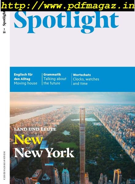 Spotlight Plus – Nr.1, 2020 Cover
