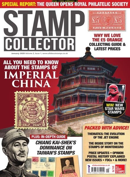 Stamp Collector – January 2020 Cover