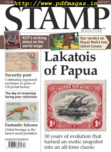 Stamp Magazine – December 2019 Cover