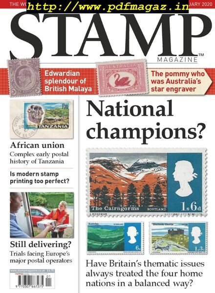 Stamp Magazine – January 2020 Cover