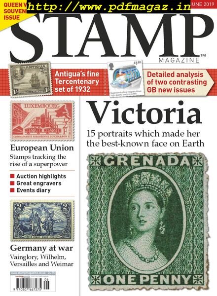 Stamp Magazine – June 2019 Cover