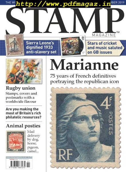 Stamp Magazine – November 2019 Cover