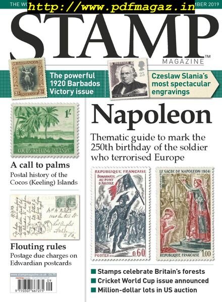 Stamp Magazine – September 2019 Cover