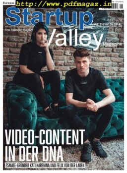 Startup Valley – Nr.1, 2020