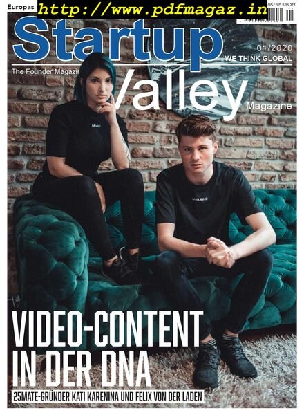 Startup Valley – Nr.1, 2020 Cover