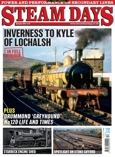 Steam Days – December 2019 Cover