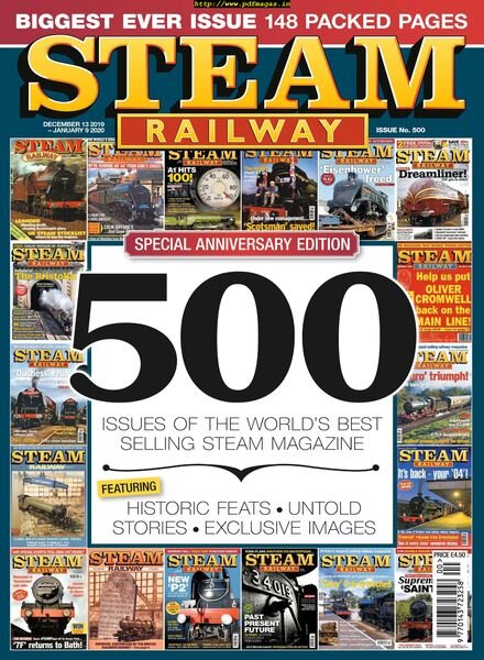 Steam Railway – 13 December 2019 Cover