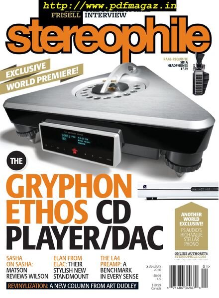 Stereophile – January 2020 Cover