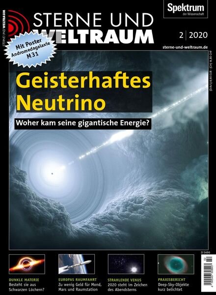 Sterne und Weltraum – Januar 2020 Cover