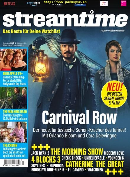 Streamtime – Oktober-November 2019 Cover
