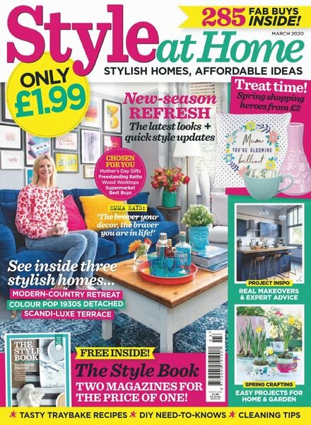 Style at Home UK – March 2020 Cover