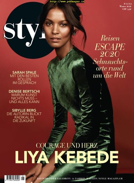 Style Germany – Winter 2020 Cover
