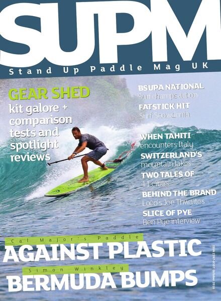 SUP Mag UK – Issue 11 – October 2016 Cover