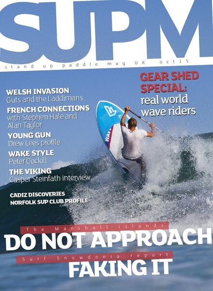 SUP Mag UK – Issue 7 – October 2015 Cover