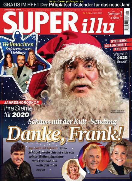SUPERillu – 24 Dezember 2019 Cover