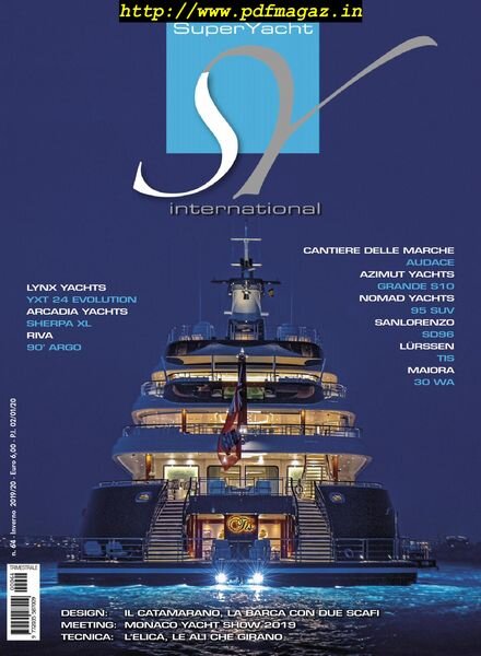 Superyacht International Edizione Italiana – gennaio 2020 Cover