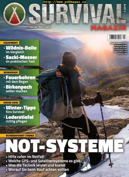 Survival Magazin – Februar-April 2019 Cover