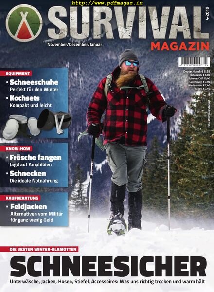 Survival Magazin – November 2019 – Januar 2020 Cover